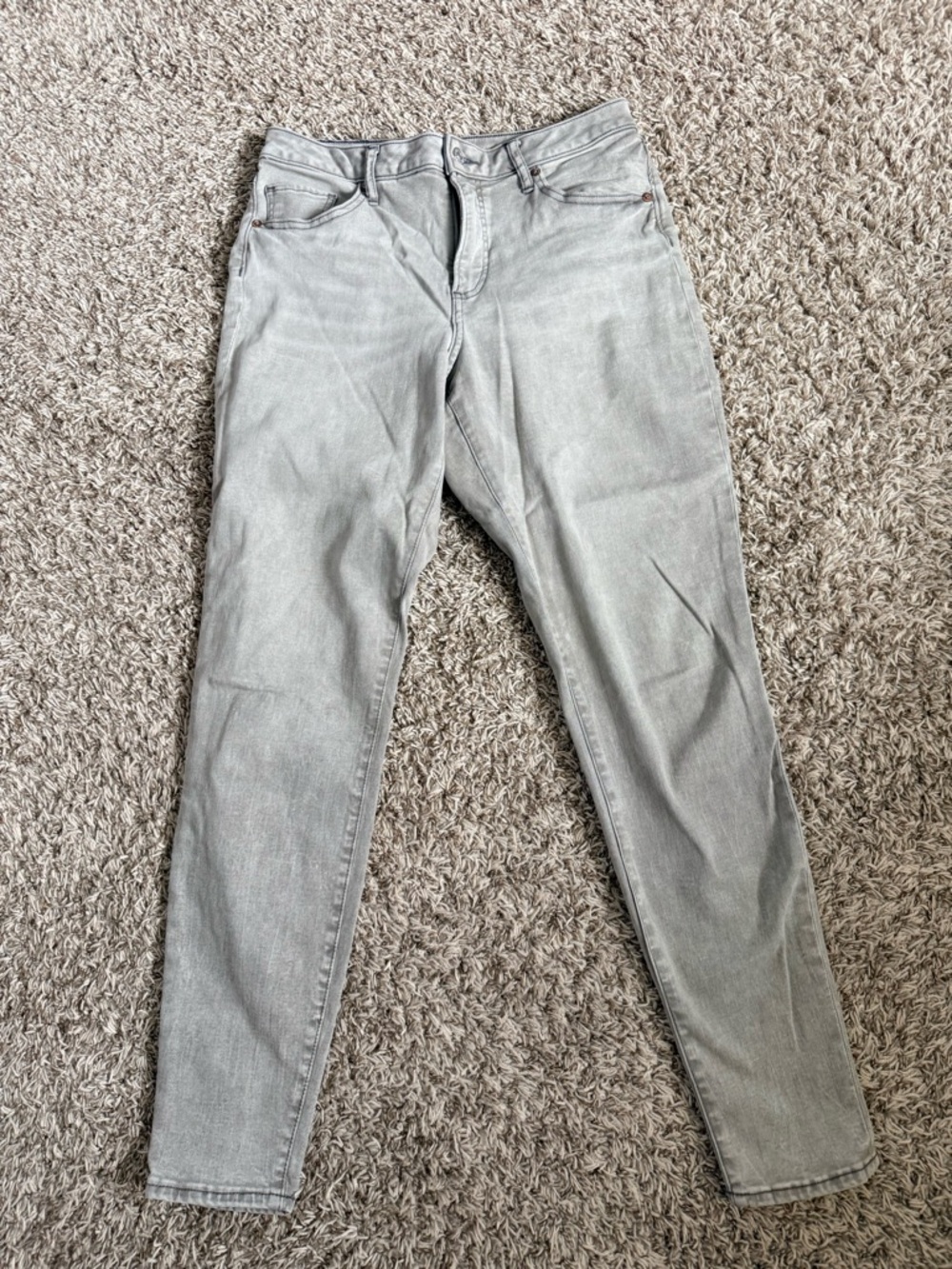 EXPRESS Curvy Skinny Mid Rise Jeans 10L